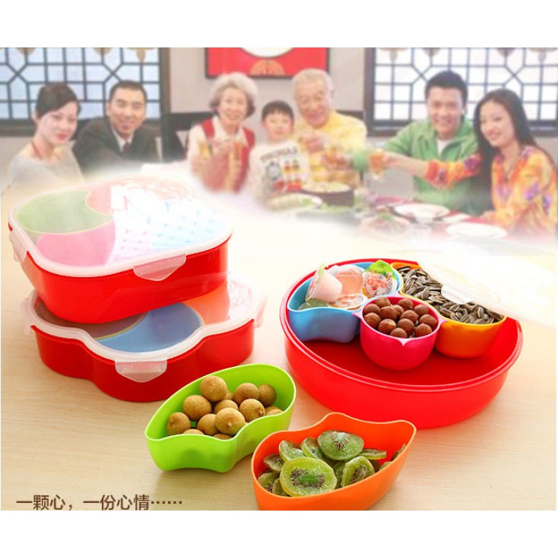 Fruit Plate Factory - Super Useful Modern Sub-grid Candy Plate