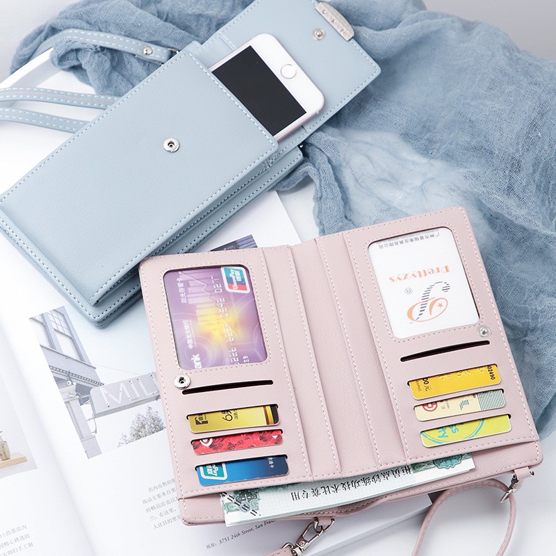 Phone Bag Factory - 2018 Japan Korea Ladies Long Mobile Wallet