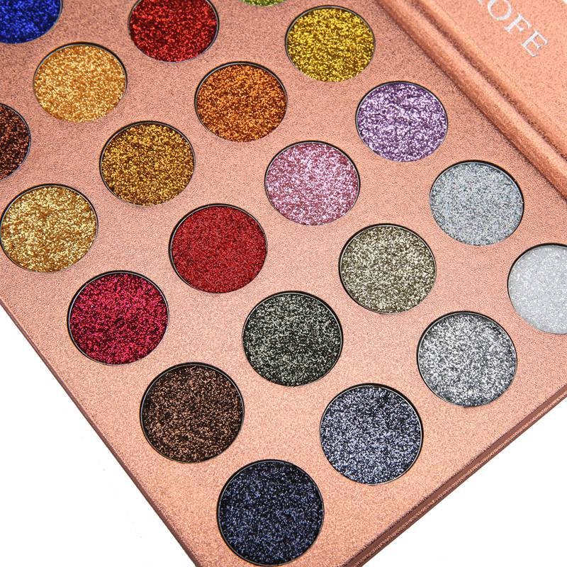 Eyeshadow Palette Manufacturer - Free 24 Colors Shiny Pigmented