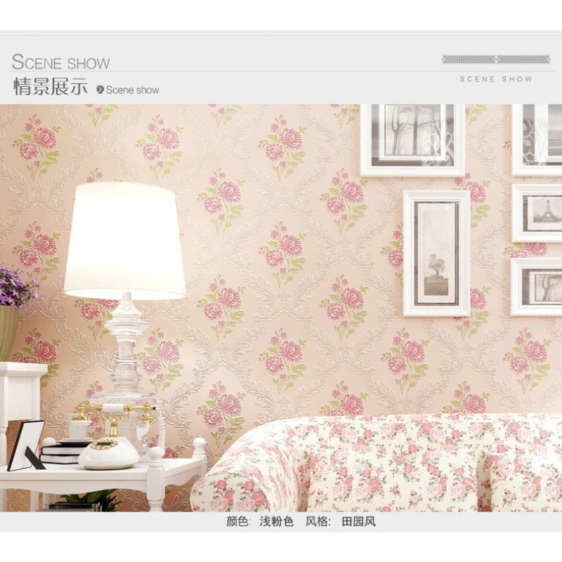 Wallpaper Factory - Home Decoration 3d Striped Non-Woven