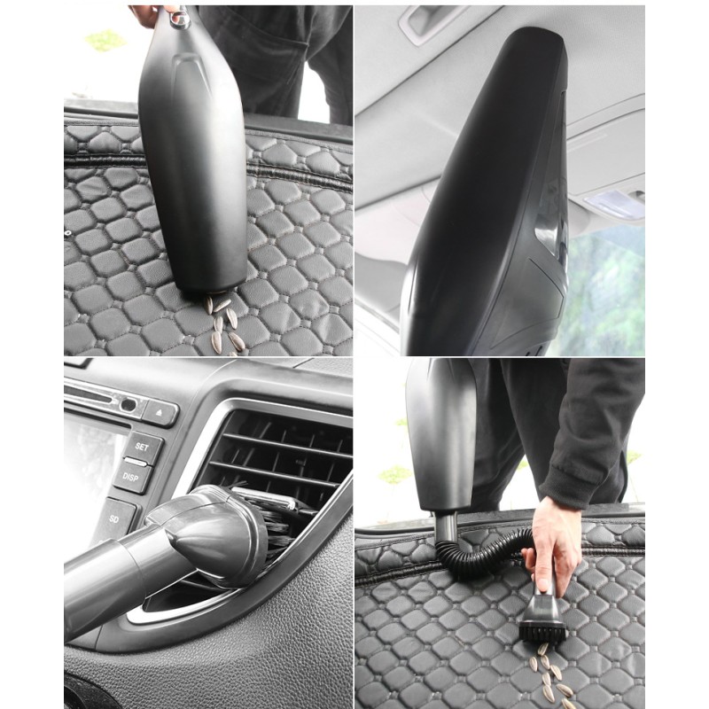 Car Vacuum Cleaner Manufacturer - New Design Handheld Black Mini