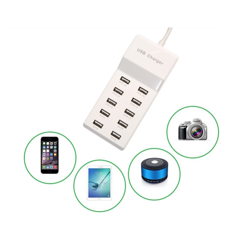 USB Charger Manufacturer - On Sale Multi-ports Phone Charger