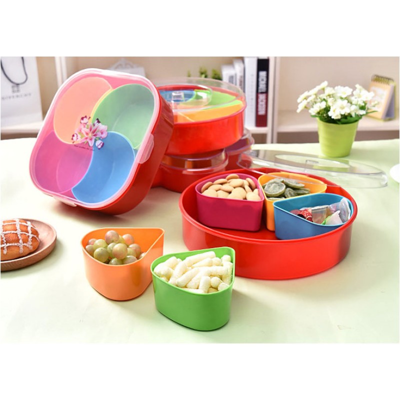 Fruit Plate Factory - Super Useful Modern Sub-grid Candy Plate