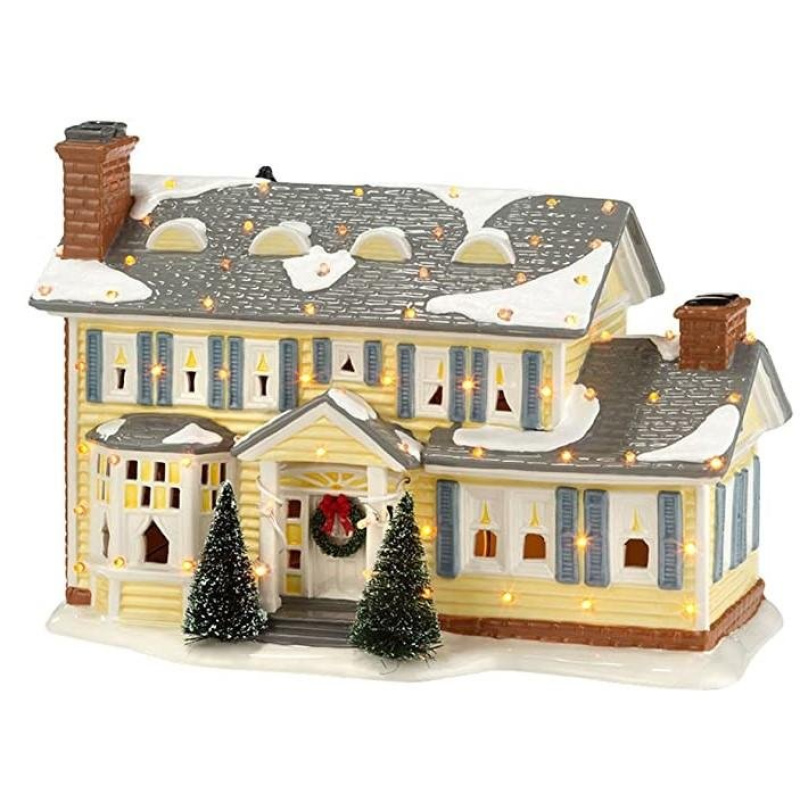 Christmas Village Factory - Best Selling Resin House LED Decor