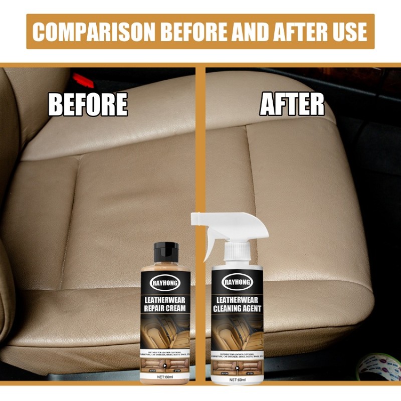 Car Leather Cleaner Factory - Professional Dust Removal Foam Spray