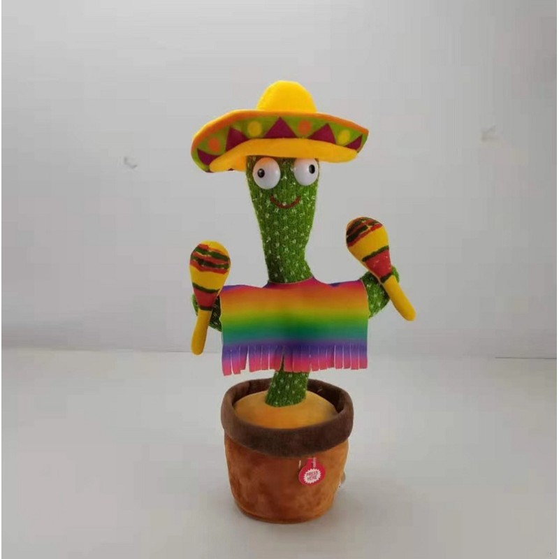 Electric Dancing Plant Factory - Hot Sell Singing Record Cactus Plush