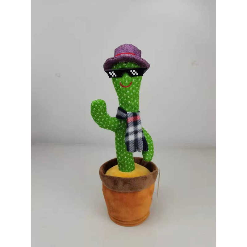 Electric Dancing Plant Factory - Hot Sell Singing Record Cactus Plush