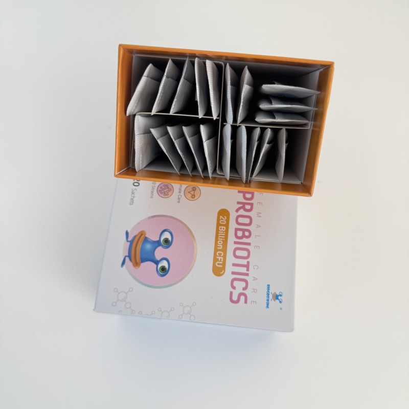 BioGrowing OEM/ODM Lactobacillus Powder/Capsule Prebiotic Dietary Fiber Solid Drink Customized Probiotics for Intestinal Health