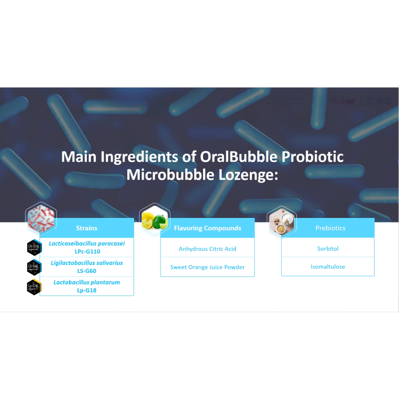 OEM Mircobubble Probiotics Lozenge Tablets Mircobubble Probiotics Lozenge OralBubble Lozenge