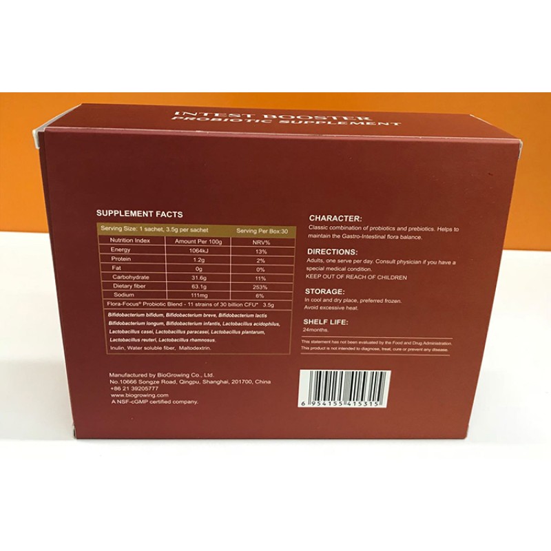 Intest Booster Live Probiotic Powder