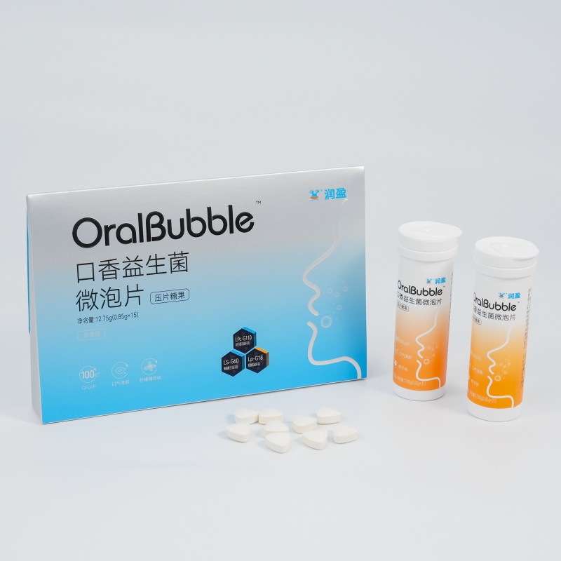 OEM Mircobubble Probiotics Lozenge Tablets Mircobubble Probiotics Lozenge OralBubble Lozenge