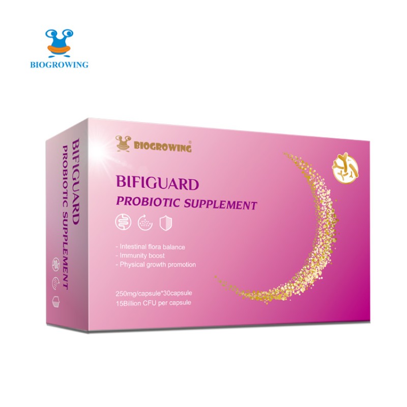 BifiGuard Total Wellness Probiotic Capsules - Multi-Vitamin Enhanced for Intestinal Balance & Immunity Boost