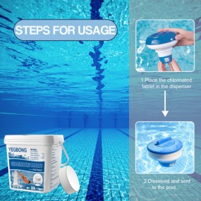 Effervescent Tablets Supplier - Instant Pool Cleaning Treatment