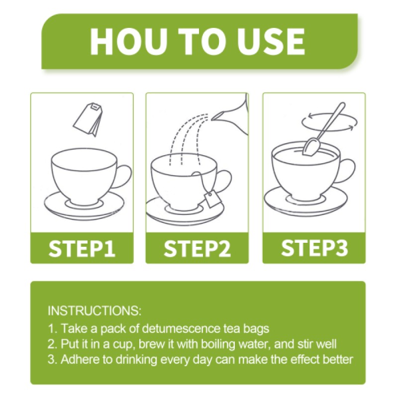 Anti-Swelling Tea Factory - Slimming Waist Belly Thigh