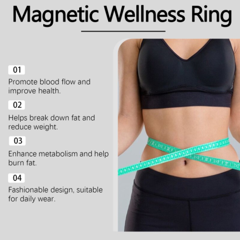 Magnet Ring Manufacturer - Black Magnetic Therapy Jewelry