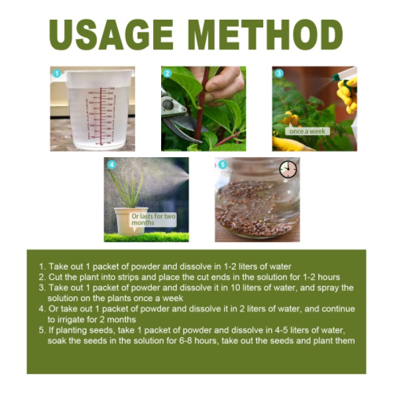 Rooting Powder Factory - Plant Seedling Transplant Nutrition