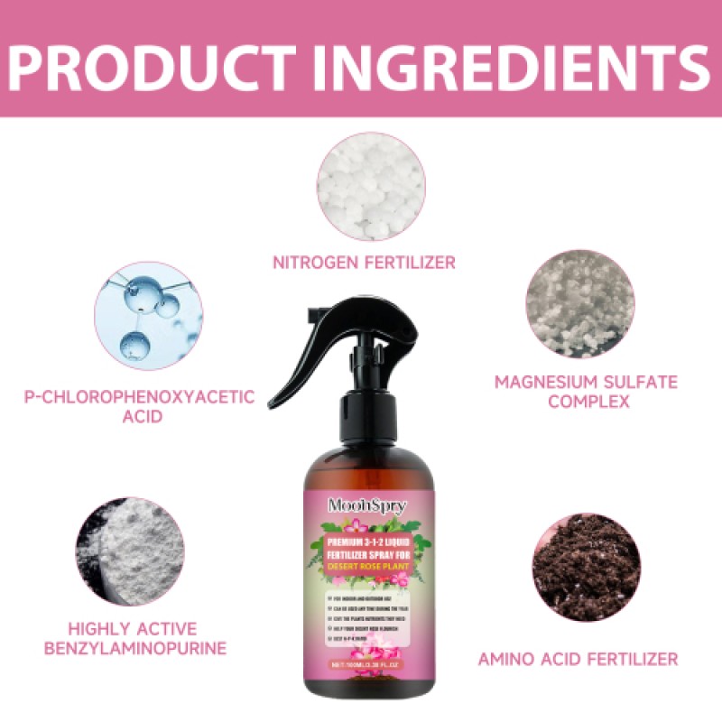 Liquid Spray Plant Manufacturer - Desert Rose Soil Nutrition