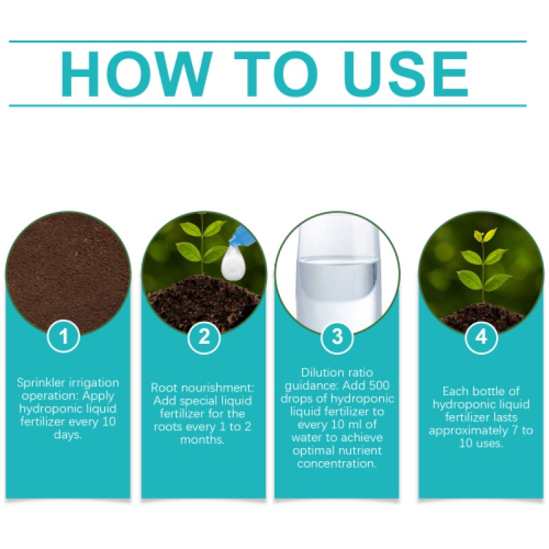 Hydroponic Fertilizer Factory - Lawn Green Leaf Growth Concentrate