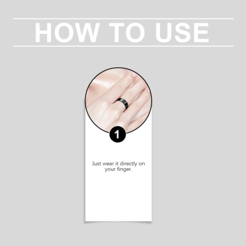 Magnet Ring Manufacturer - Black Magnetic Therapy Jewelry