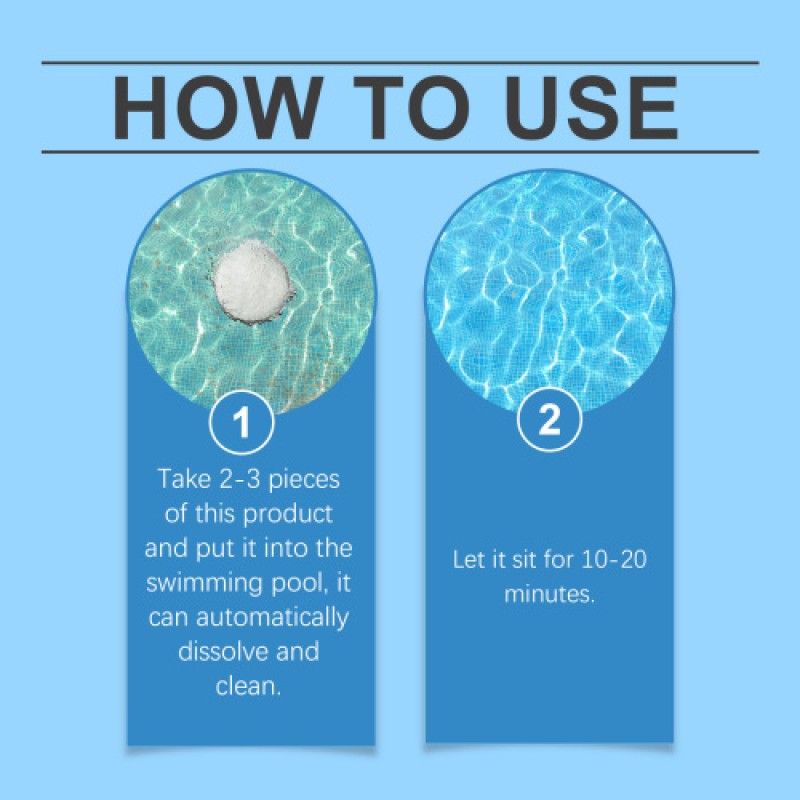 Pool Cleanser Manufacturer - Effervescent Deodorant Sustained Release