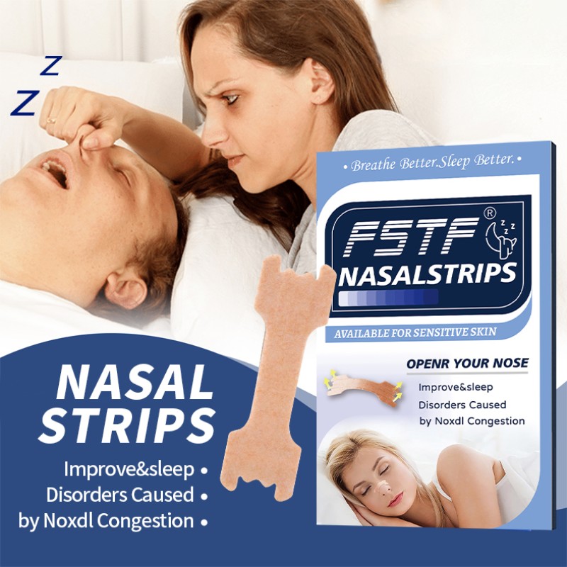 Nasal Strips Manufacturer - Factory 55x17mm 66x19mm Non-Woven