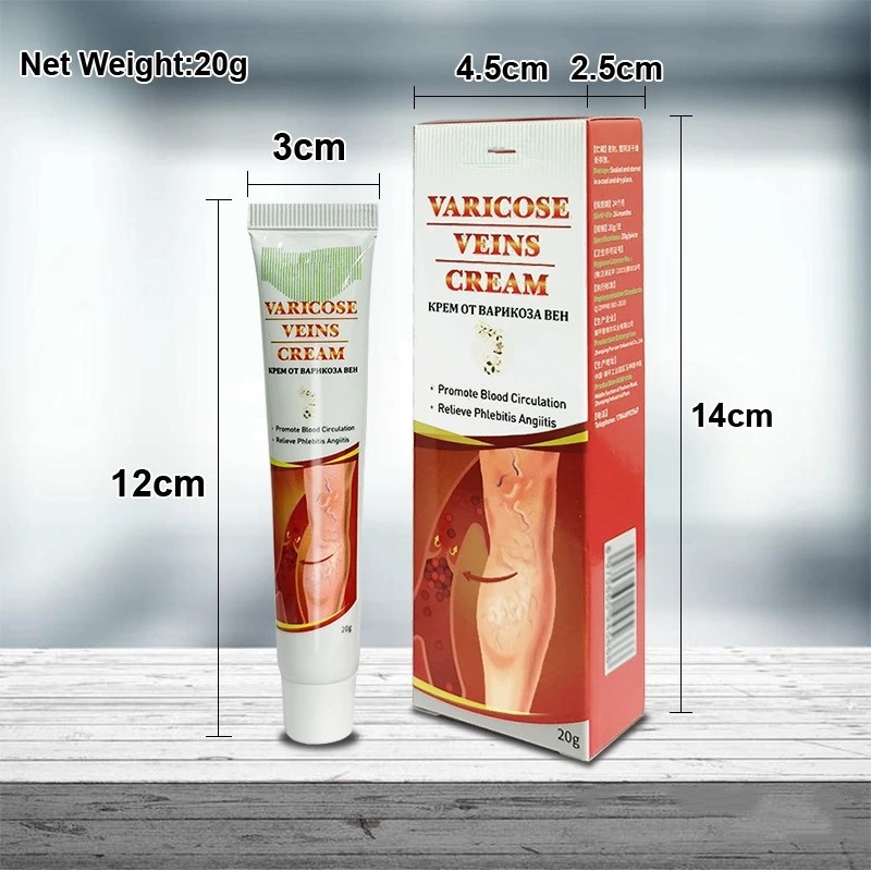 Varicose Veins Cream Factory - Herbal Pain Relief Spider Veins Legs