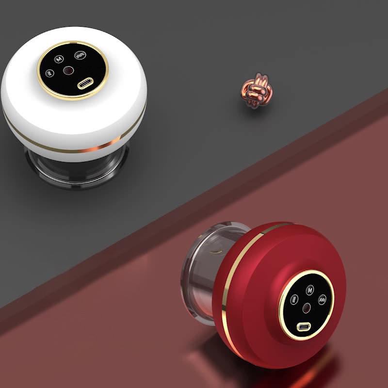 Electric Cupping Massager Factory - High Quality Vacuum Infrared Heating