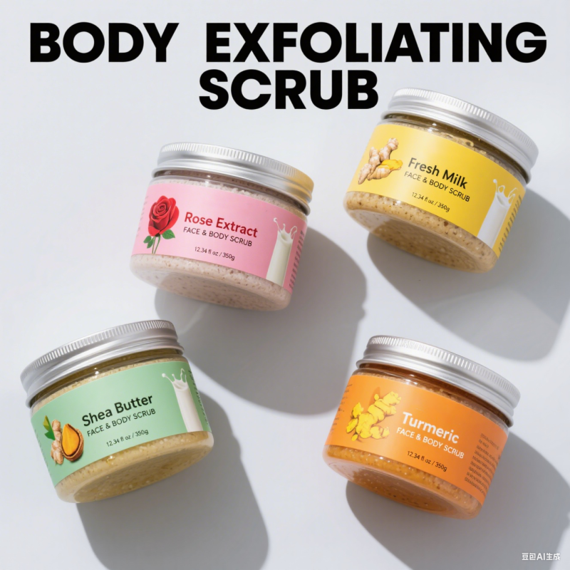 Body Scrub Manufacturer - Skincare Exfoliating Facial Brightening