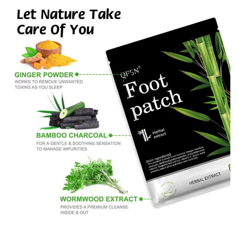 Detox Pads Factory - In Stock Best Selling Deep Cleansing Bamboo