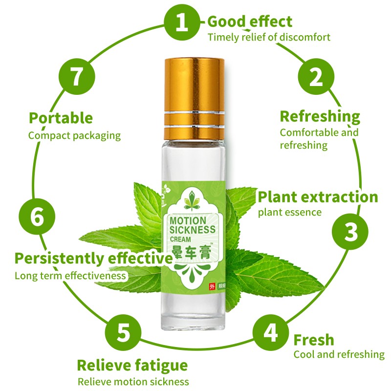 Motion Sickness Oil Factory - Strong Effective Mint Extract Car Dizzy