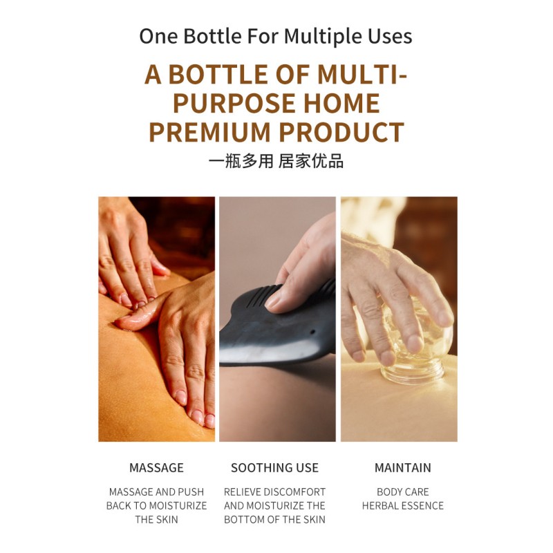 Massage Oil Manufacturer - Customized Logo Lavender Lightweight Moisturizing