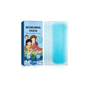 Hydrogel Patch Factory - Hot Sale Blue Antipyretic Cool Gel