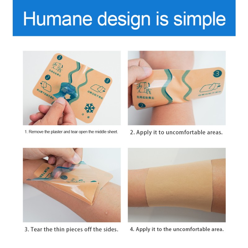 Pain Patch Factory - In Stock Ginger Mint Cold Joints