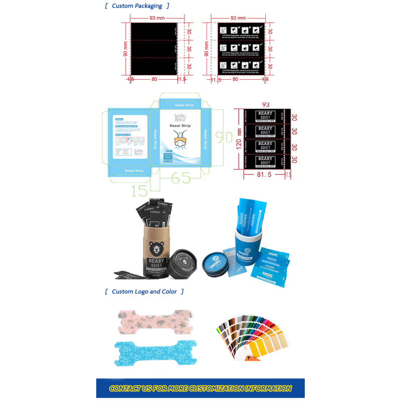 Nasal Strips Manufacturer - Extra Strength Hypoallergenic Strong Tape