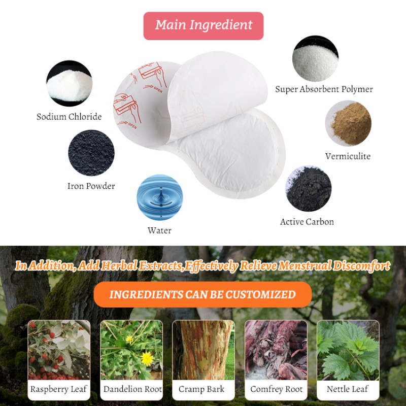 Body Warmer Patch Factory - Custom Safe Period Pain Relief Self Heat