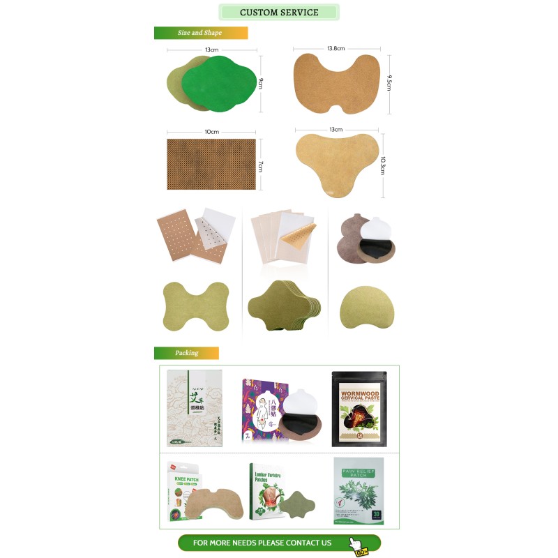Knee Patches Manufacturer - Private Label Wormwood Extract Self-Heating