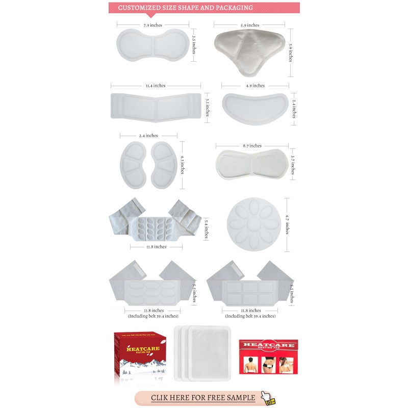 Menstrual Cramp Patch Factory - Factory Wholesale Self Heating Warm