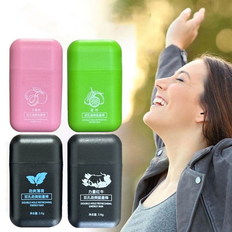 Energy Bar Manufacturer - Double Hole Vitality Mint Nose Cleansing