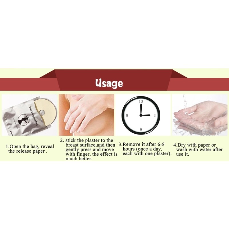 Breast Enlargement Patches Factory - Health Woman Enhancement Natural Firming