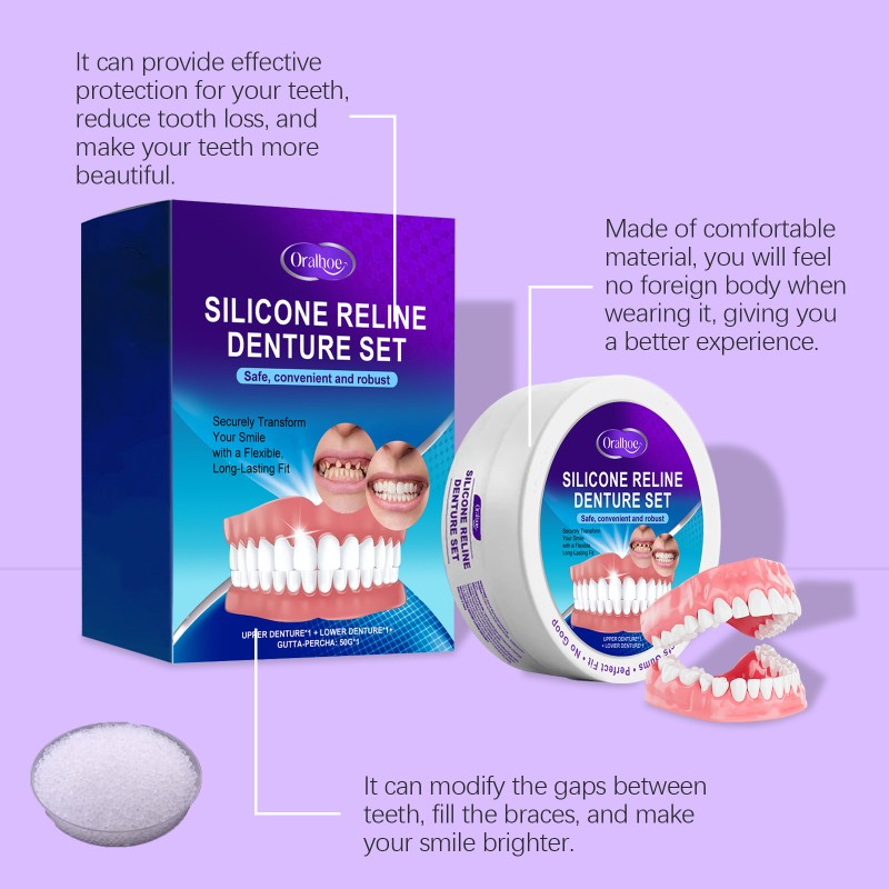 Denture Set Manufacturer - Beautiful Teeth Enhancement Smile