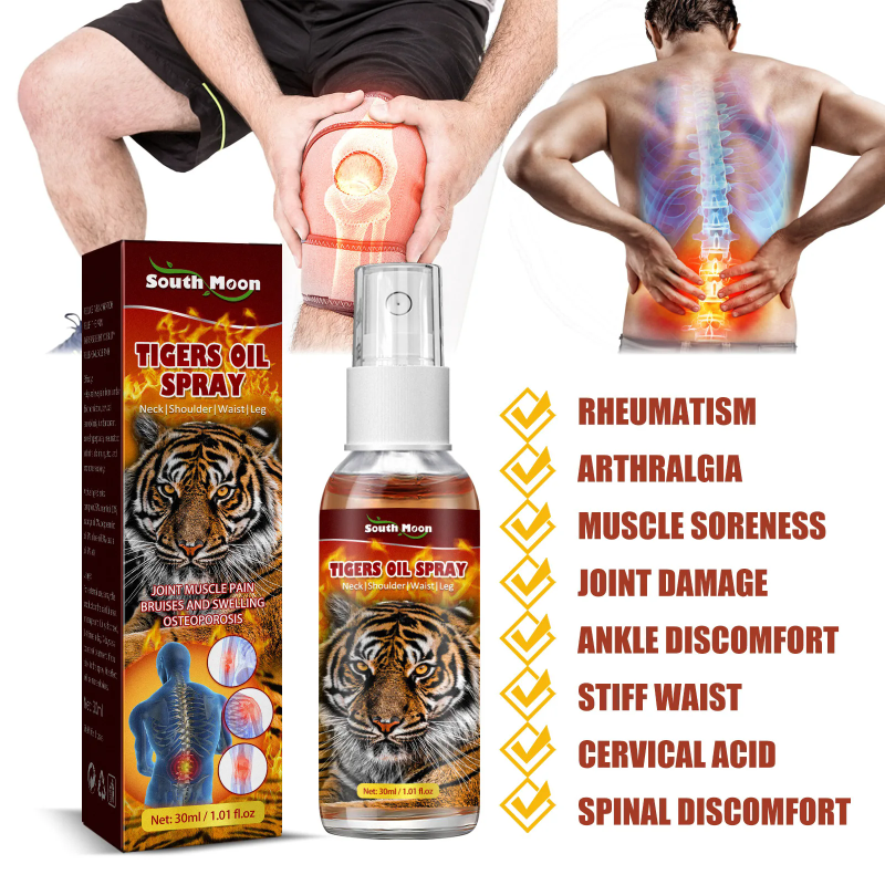 Tiger Oil Spray Manufacturer - Rheumatic Arthritis Massage Oil