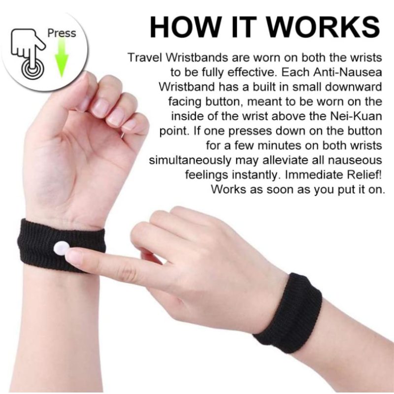Motion Sickness Bands Supplier - Travel Car Sea Prevention