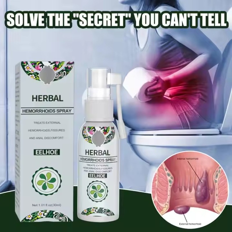 Hemorrhoids Spray Factory - Natural Herbal Anal Pain Relief