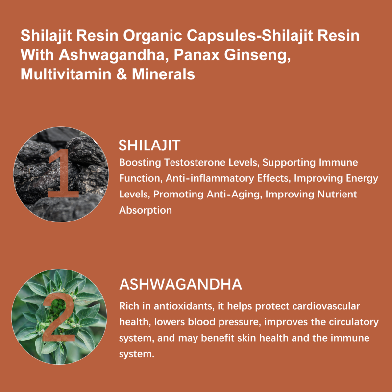 Shilajit Resin Supplier - 12000mg Immune Energy Tonic