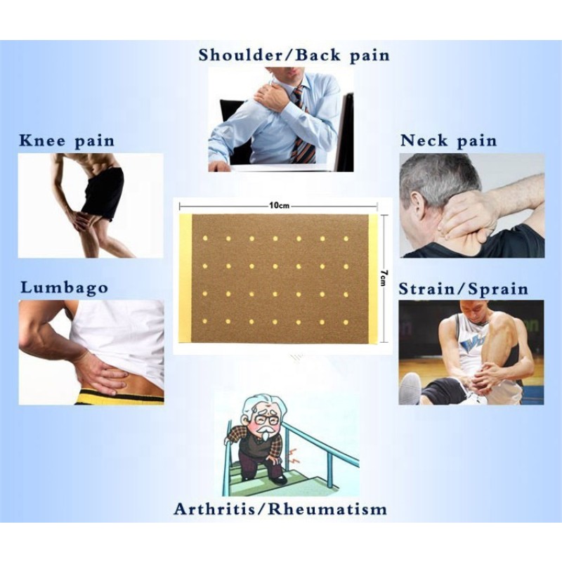 Cervical Plaster Supplier - Red Tiger Patch 8 Pieces