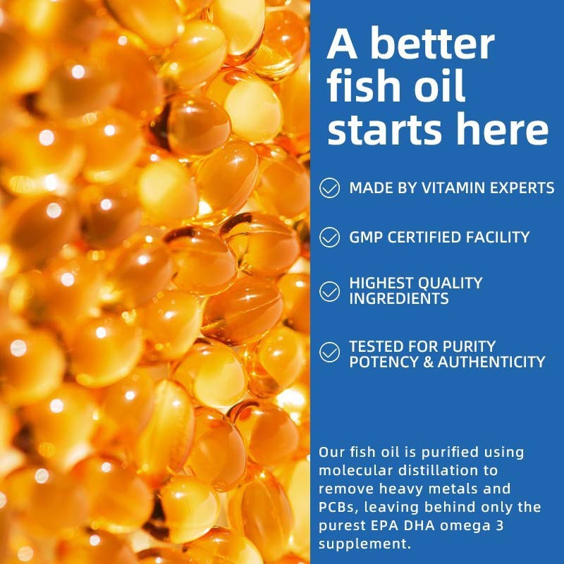 Fish Oil Supplier - DHA Sea Moss Soft Capsules