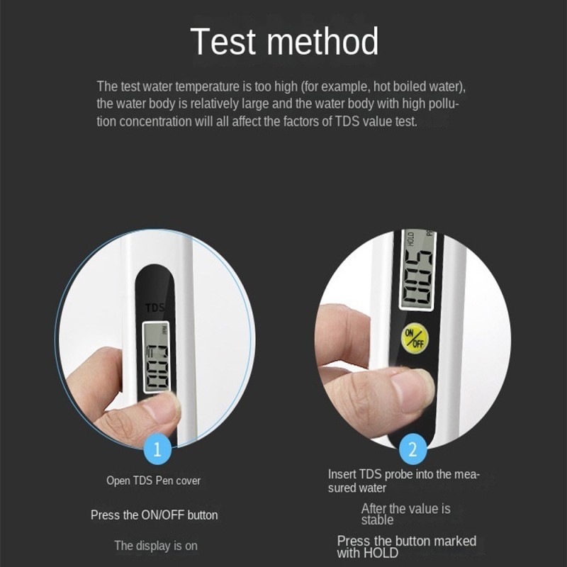 TDS Meter Factory - Portable Digital Water Purity