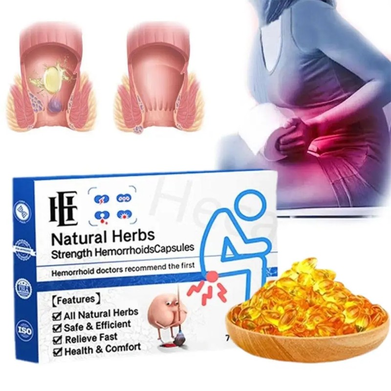 Herbal Capsules Factory - 7pcs Hemorrhoid Pain Relief