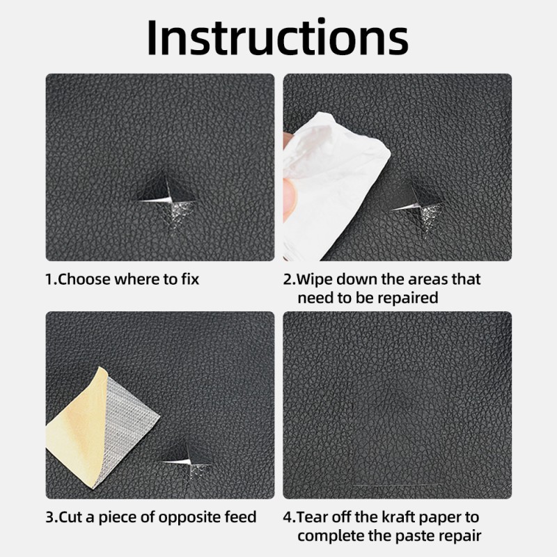 Leather Repair Sticker Factory - Refinisher Cuttable Car Seat