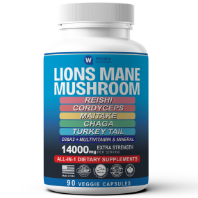 Mushroom Capsules Manufacturer - Lions Mane Cordyceps Immunity